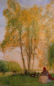 Under The Birches — Carl Larsson