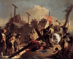 Carrying The Cross — Giambattista Tiepolo