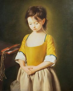 Penitent Girl — Pietro Antonio Rotari