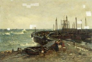 Sheltered From The Stormy Sea — Robert Weir Allan