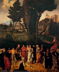 El Juicio De Salomón — Giorgione