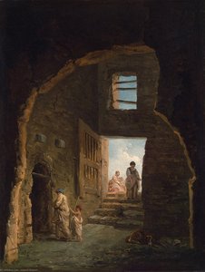 Inhabited Ruins — Hubert Robert