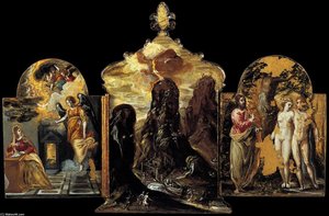El Tríptico De Módena (paneles Posteriores) — El Greco