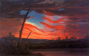 Our Banner In The Sky — Frederic Edwin Church