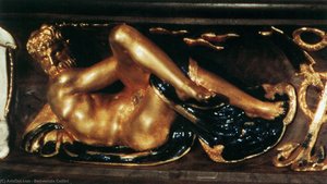 Salt Cellar (detail) (16) — Benvenuto Cellini