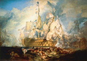 Die Schlacht Von Trafalgar — Joseph Mallord William Turner