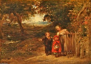 Am Tor Des Cottage — John Linnell