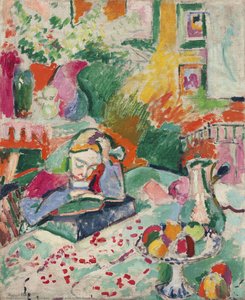 Interior Con Una Ragazza Che Legge — Henri Matisse