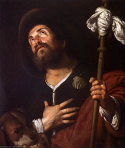 St Roch — Bernardo Strozzi