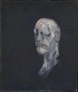 Étude pour un portrait II (après le masque de visage de William Blake)