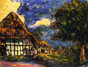 Case Sulla Fehmarn — Ernst Ludwig Kirchner