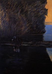Elefant Przepływający Przez Rzekę — Francis Bacon