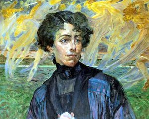 Portrait Of Matylda Modesta Wolfarth — Jacek Malczewski