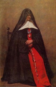 La Mère Supérieure Du Couvent Des Annonciades — Jean-baptiste-camille Corot