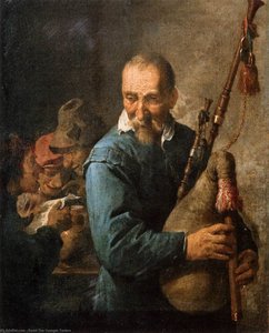 The Musette-player — David Teniers Noorem