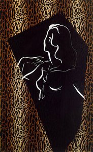 Woman At Mirror — Зигмар Полке