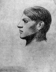 Self-portrait (profile)