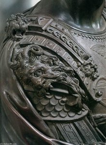 Bust Of Cosimo I (detail) — Benvenuto Cellini