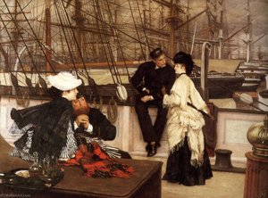 English The Captain And The Mate — James Jaques Joseph Tissot