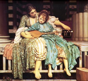 The Music Lesson — Sir Frederic Lord Leighton