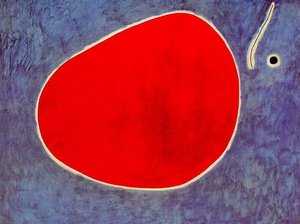 Vuelo De La Libélula Delante Del Sol — Joan Miró