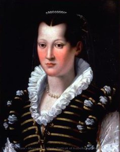 Portrait Of Isabella De’ Medici — Alessandro Allori