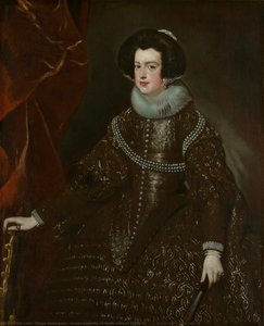 La Reine Isabelle D'espagne, Épouse De Philippe Iv — Diego Rodríguez De Silva Y Velázquez