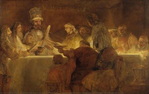 Titre En Suédois : Le Serment De Fidélité Des Bataves À Claudius Civilis — Rembrandt Van Rijn