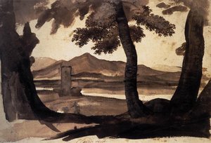 View Of The Campagna — Claude Lorrain (claude Gellée)