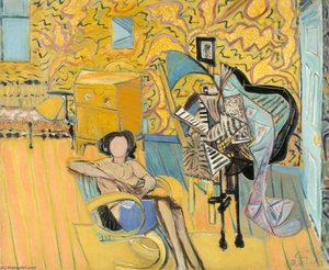 Yellow Interior — Ceri Richards