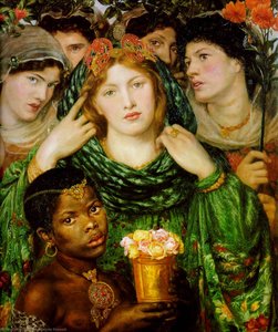 La Amada — Dante Gabriel Rossetti