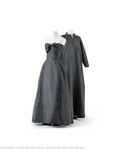 Grand Evening Ensemble, Dress With Coat — Cristóbal Balenciaga Eizaguirre