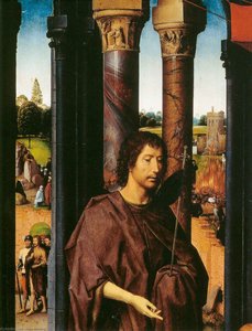 St. Johannes-altar (detail) (22) — Hans Memling