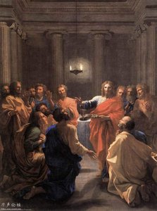 Az Eukarisztia Intézménye — Poussin