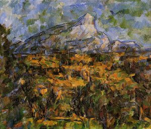 Mont Sainte-victoire Seen From Les Lauves — بول سيزان