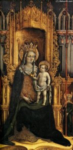 Triptych (detail) — Antonio Vivarini