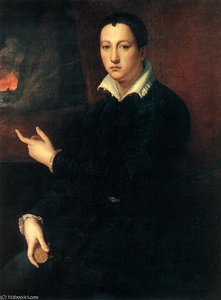 Ritratto Di Giovane Uomo — Alessandro Allori