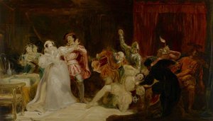 Study For 'the Murder Of David Rizzio' — Sir William Allan