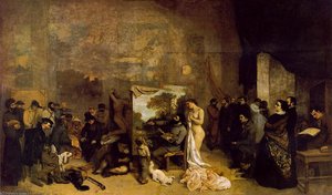 Lo Studio Del Pittore — Gustave Courbet
