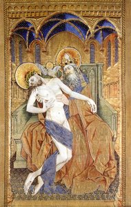 Holy Trinity — Robert Campin (master Of Flemalle)