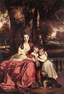 Lady Delm Y Sus Hijos — Sir Joshua Reynolds