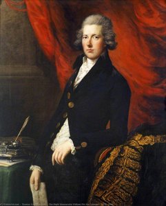 The Right Honourable William Pitt The Younger (1759–1806) — Thomas Gainsborough