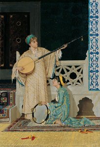 Two Musician Girls — Osman Hamdi Bey