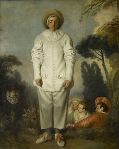 Pierrot, Formerly Known As Gilles — Jean-antoine Watteau