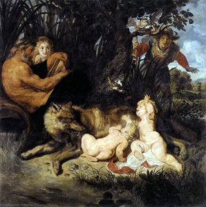 Romulus Og Remus — Peter Paul Rubens