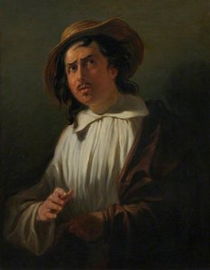 William Henry Murray (1790–1852), Actor And Manager Of Theatre Royal, Edinburgh, As 'paul Pry' (crombie Sketchbook, Fo.4) — Sir William Allan