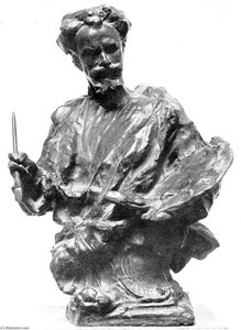 Portrait Of Mihály Munkácsy — Alajos Stróbl