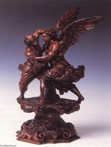 Jacob's Fight With The Angel — Andrea Brustolon