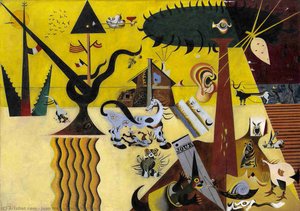 The Tilled Field — Joan Miró