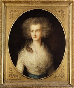 Porträt Von Elizabeth Bowes — Thomas Gainsborough